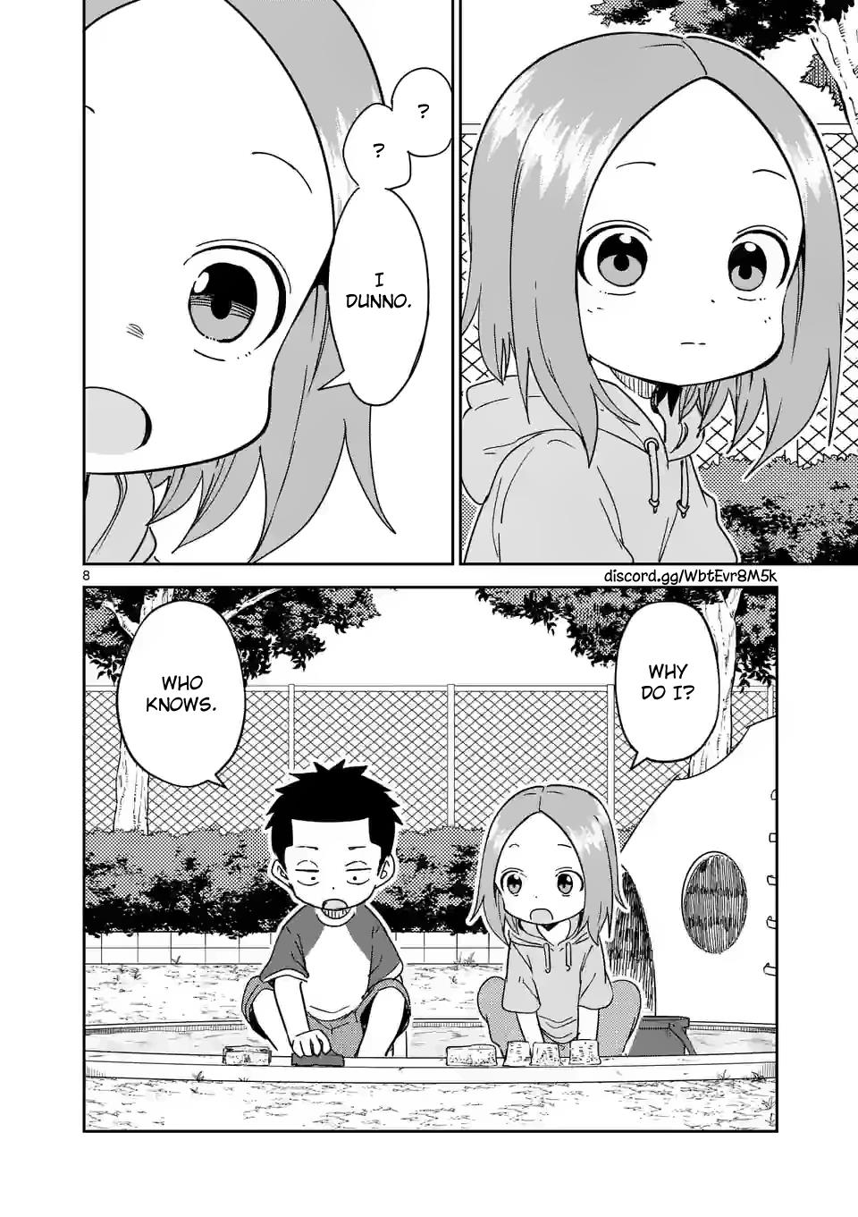 Karakai Jouzu no (Moto) Takagi-san chapter 286 - page 8