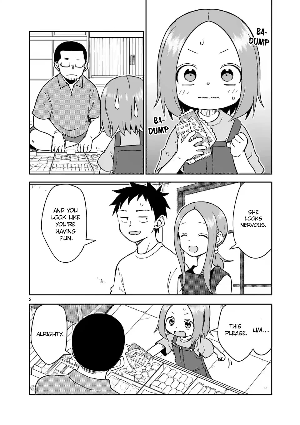 Karakai Jouzu no (Moto) Takagi-san chapter 291 - page 2