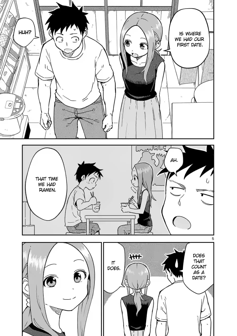 Karakai Jouzu no (Moto) Takagi-san chapter 291 - page 5