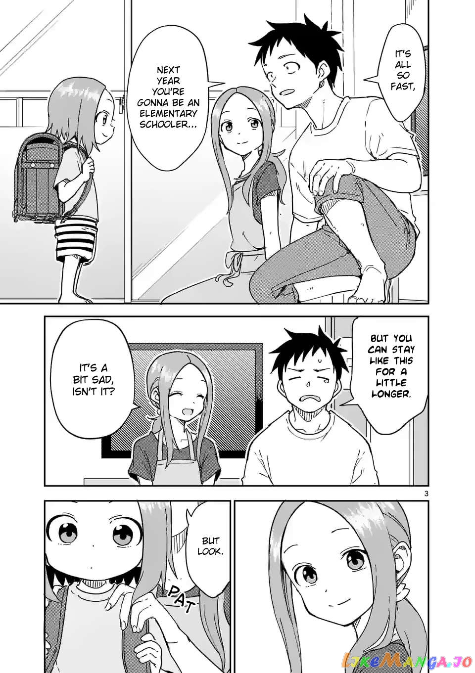 Karakai Jouzu no (Moto) Takagi-san Chapter 292 - page 3