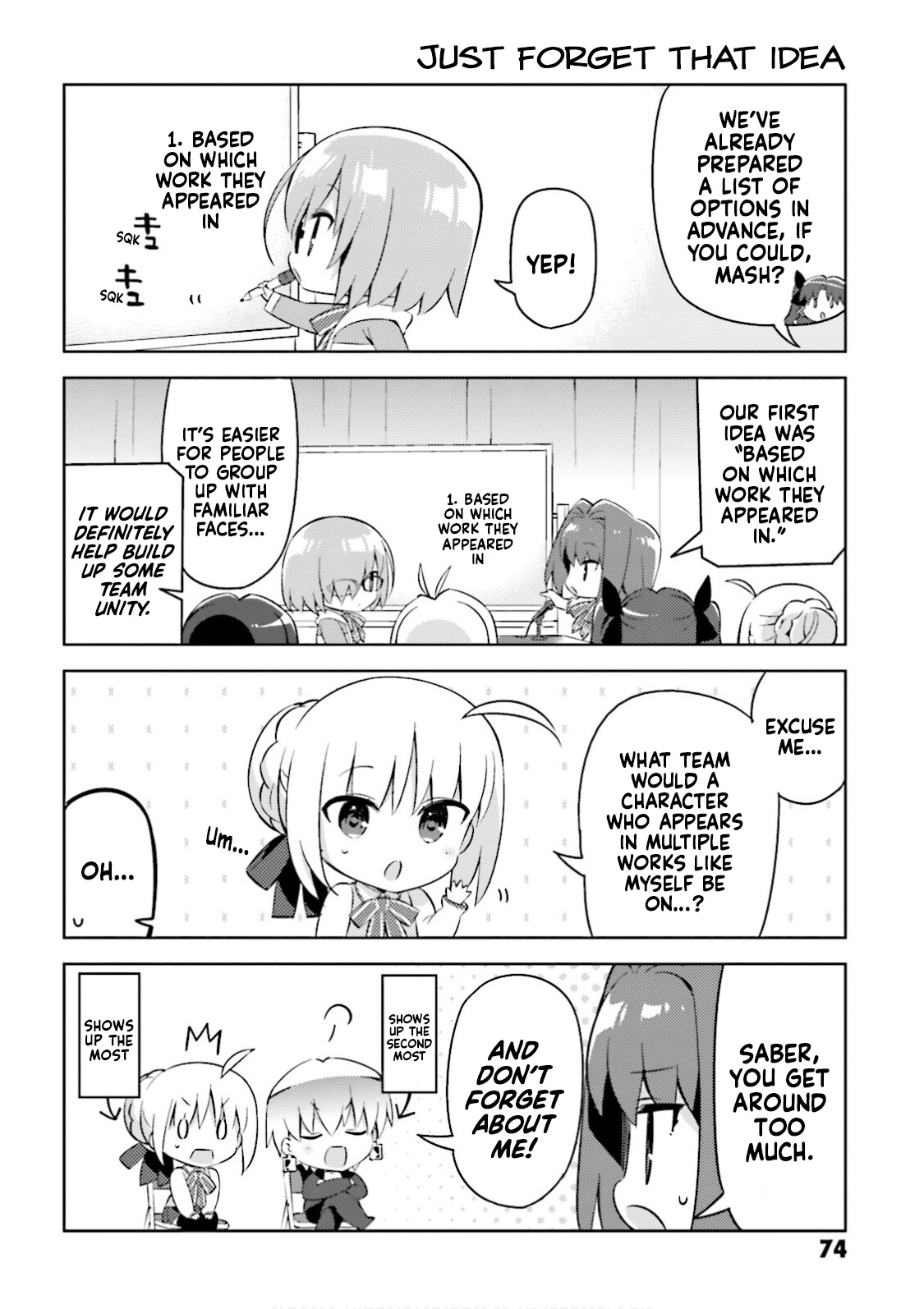 Type-Moon Gakuen – Chibi Chuki! chapter 30 - page 4