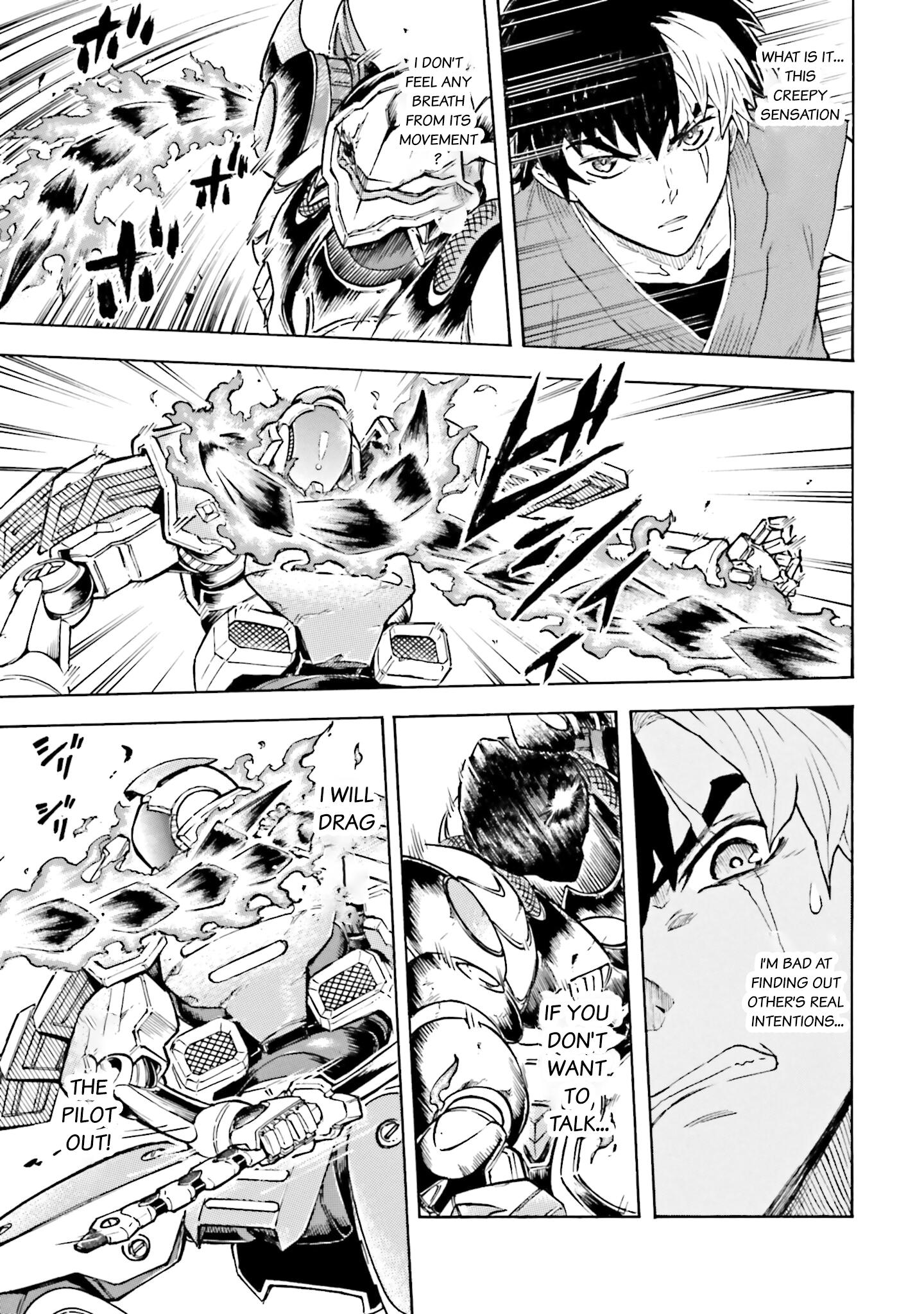 Mobile War History Gundam Burai chapter 11 - page 16