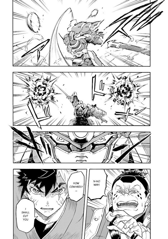 Mobile War History Gundam Burai chapter 3 - page 18