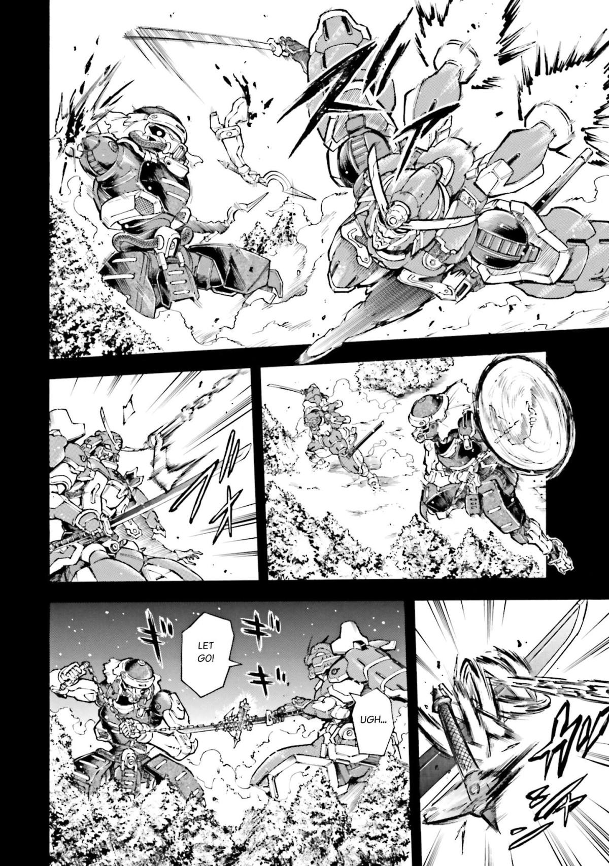 Mobile War History Gundam Burai chapter 7 - page 10