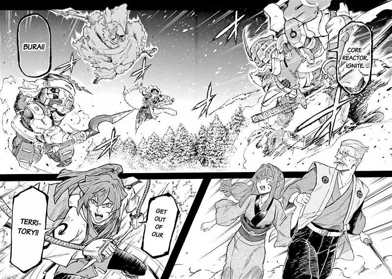 Mobile War History Gundam Burai chapter 7 - page 7
