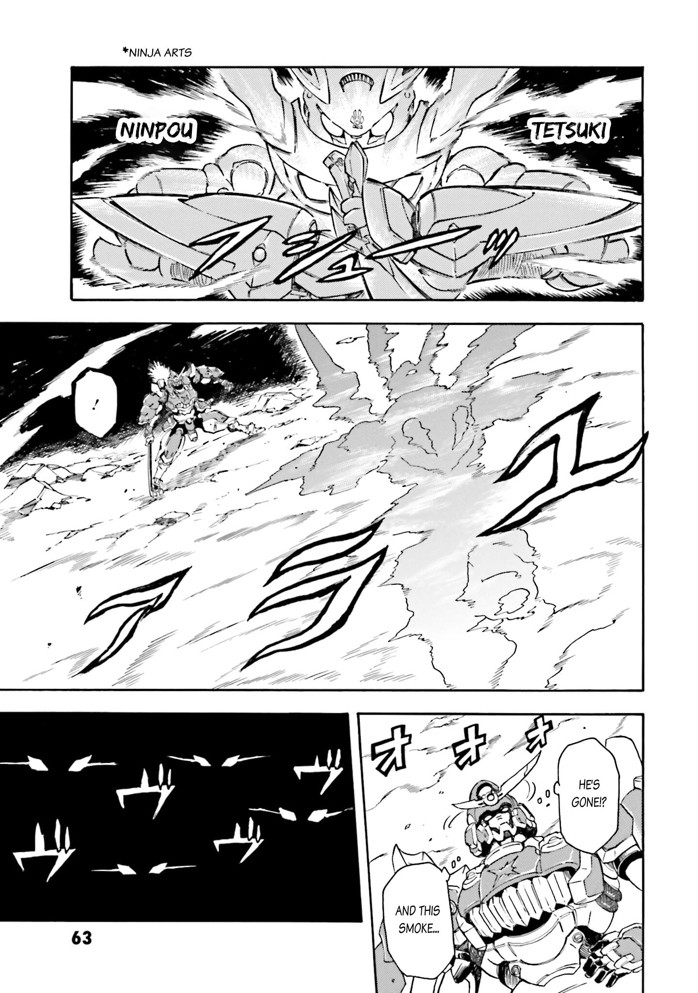 Mobile War History Gundam Burai chapter 8 - page 15