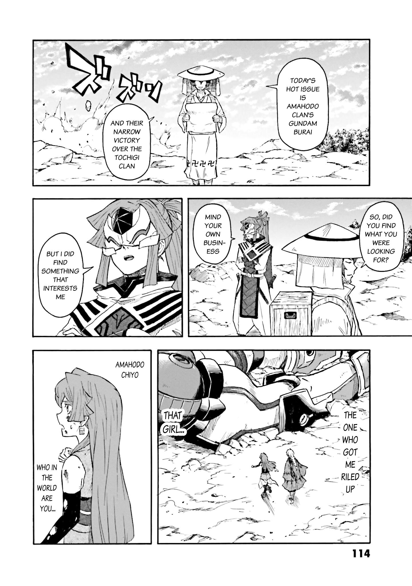 Mobile War History Gundam Burai chapter 9 - page 28