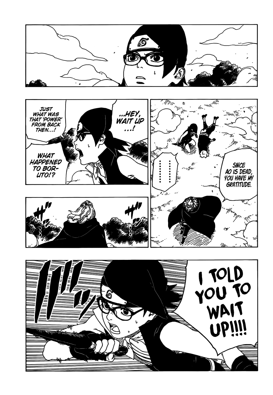 Boruto: Naruto Next Generations chapter 23 - page 30