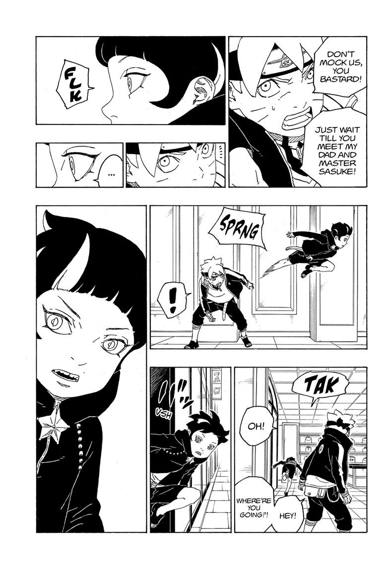 Boruto: Naruto Next Generations chapter 77 - page 20