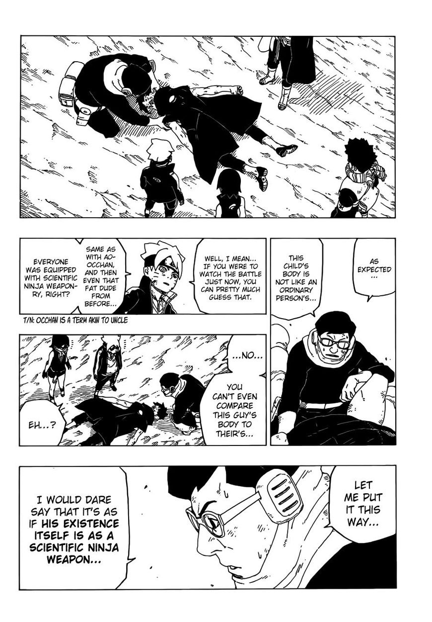 Boruto: Naruto Next Generations chapter 25 - page 35