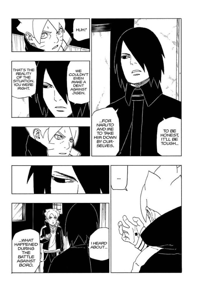 Boruto: Naruto Next Generations chapter 49 - page 14