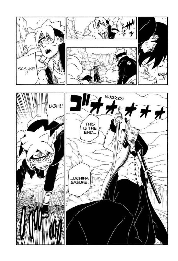 Boruto: Naruto Next Generations chapter 50 - page 35