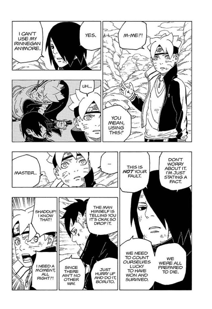 Boruto: Naruto Next Generations chapter 55 - page 14