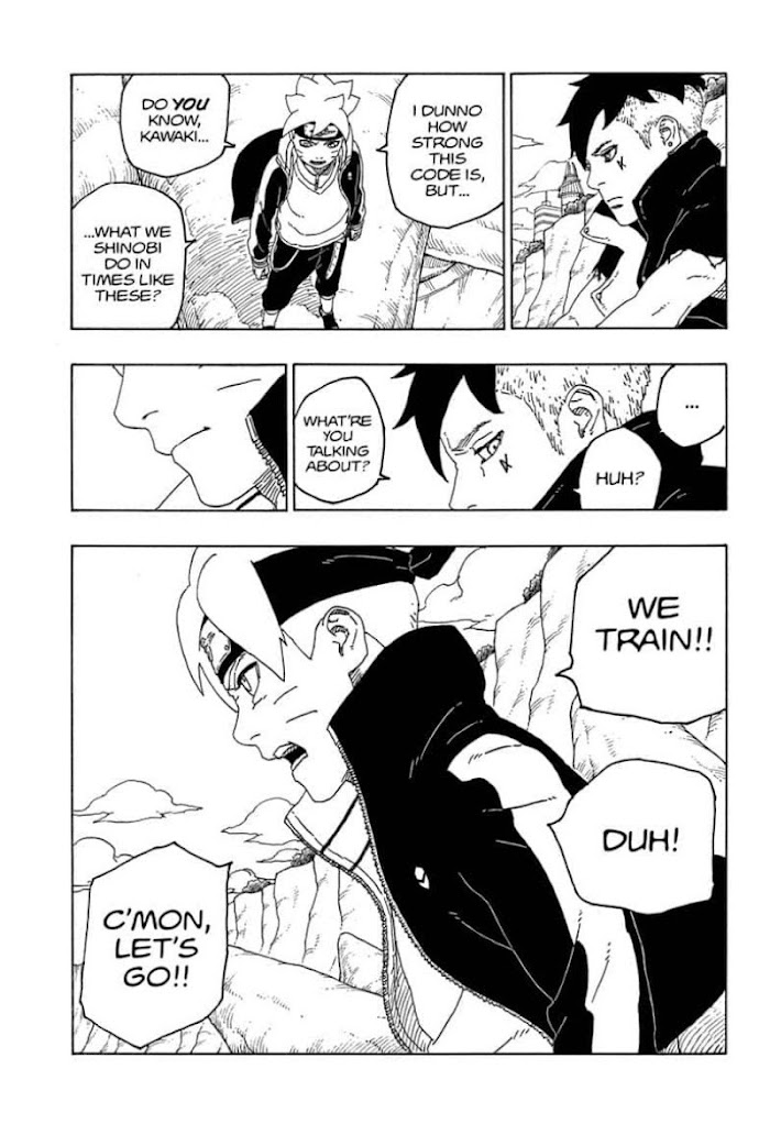 Boruto: Naruto Next Generations chapter 56 - page 37