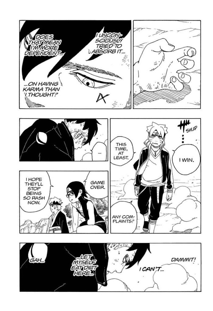 Boruto: Naruto Next Generations chapter 58 - page 36