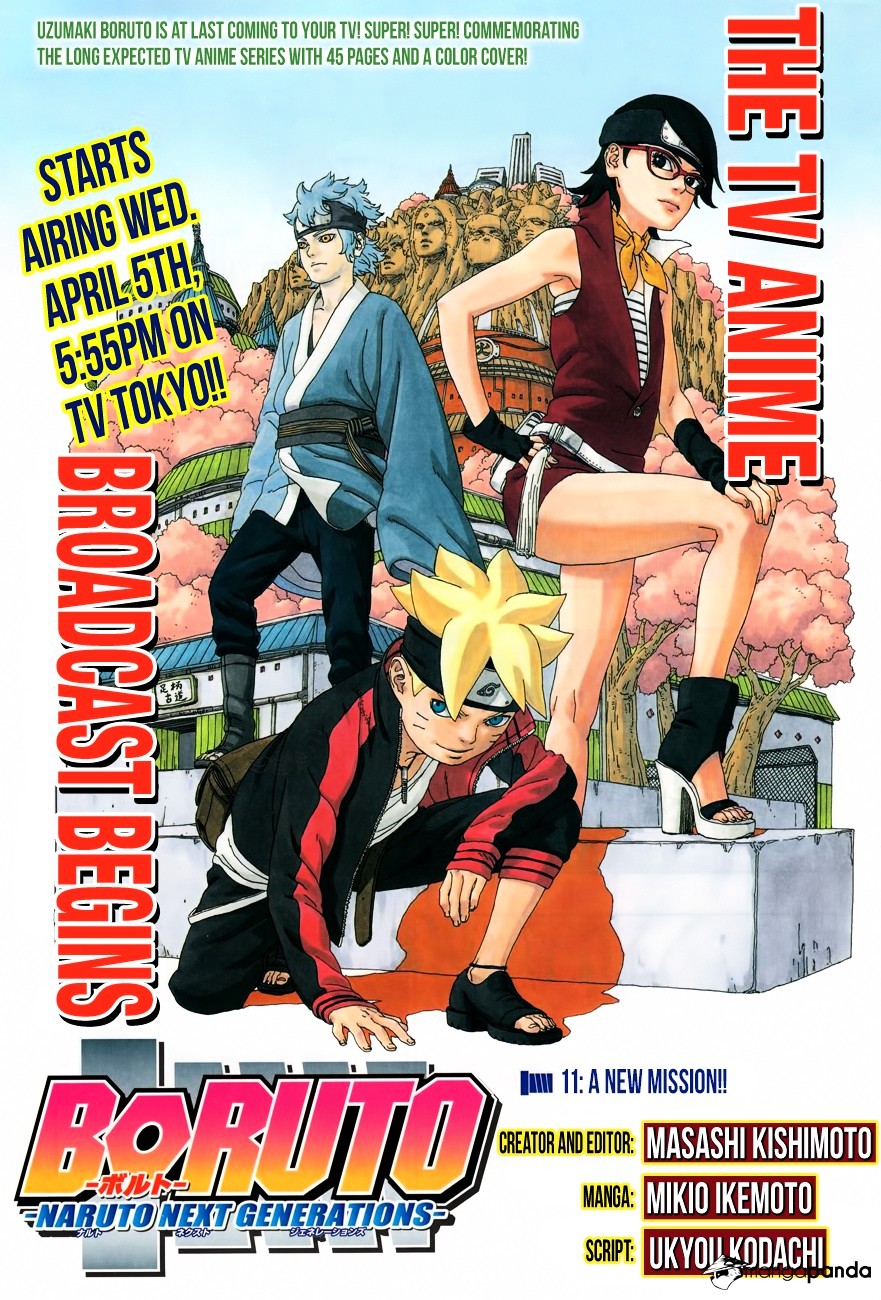 Boruto: Naruto Next Generations chapter 11 - page 2