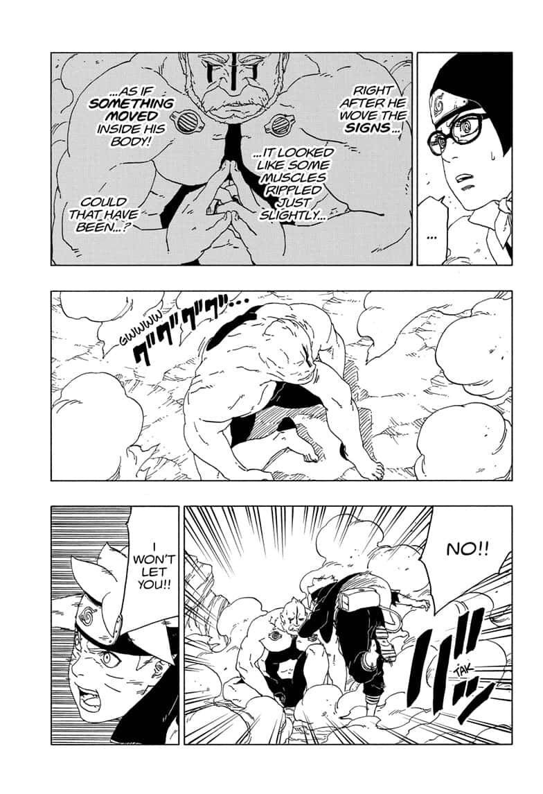 Boruto: Naruto Next Generations chapter 42 - page 32