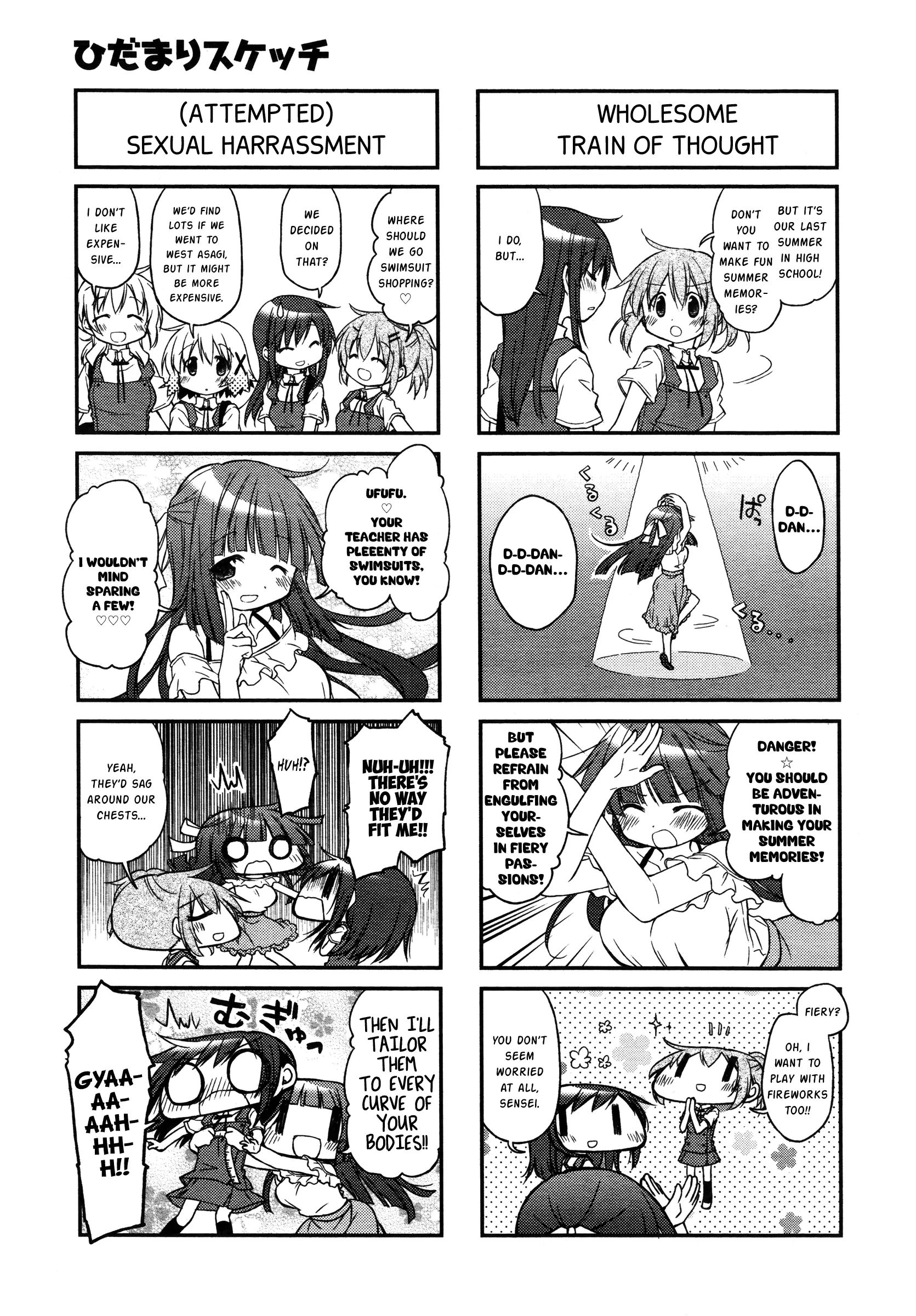 Hidamari Sketch chapter 128 - page 3