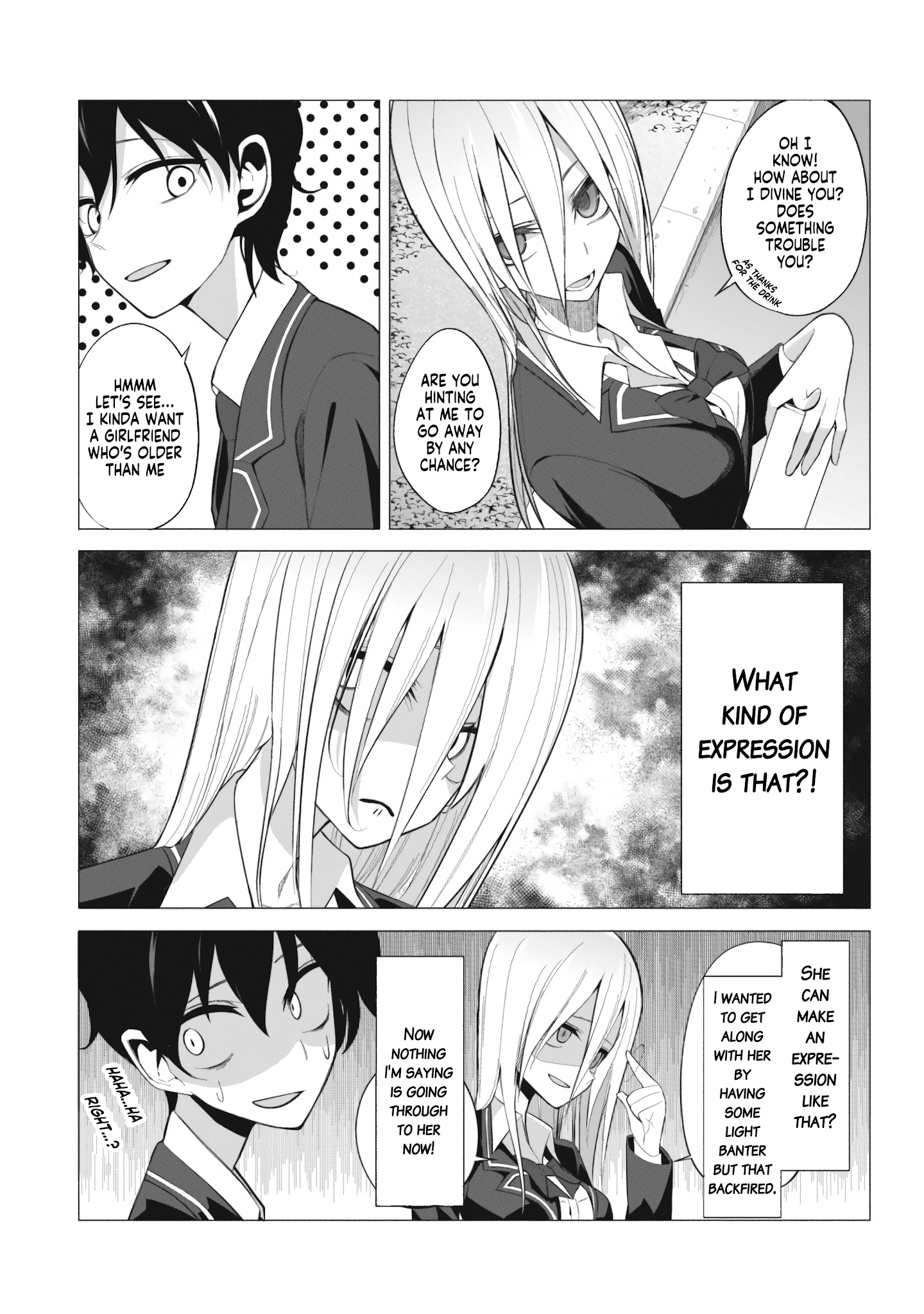 Mizuki-Senpai No Koi Uranai chapter 1 - page 6