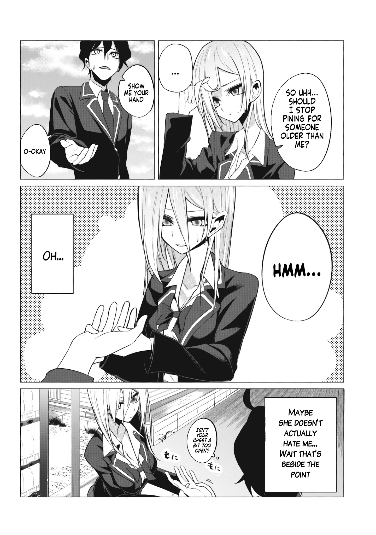 Mizuki-Senpai No Koi Uranai chapter 1 - page 7