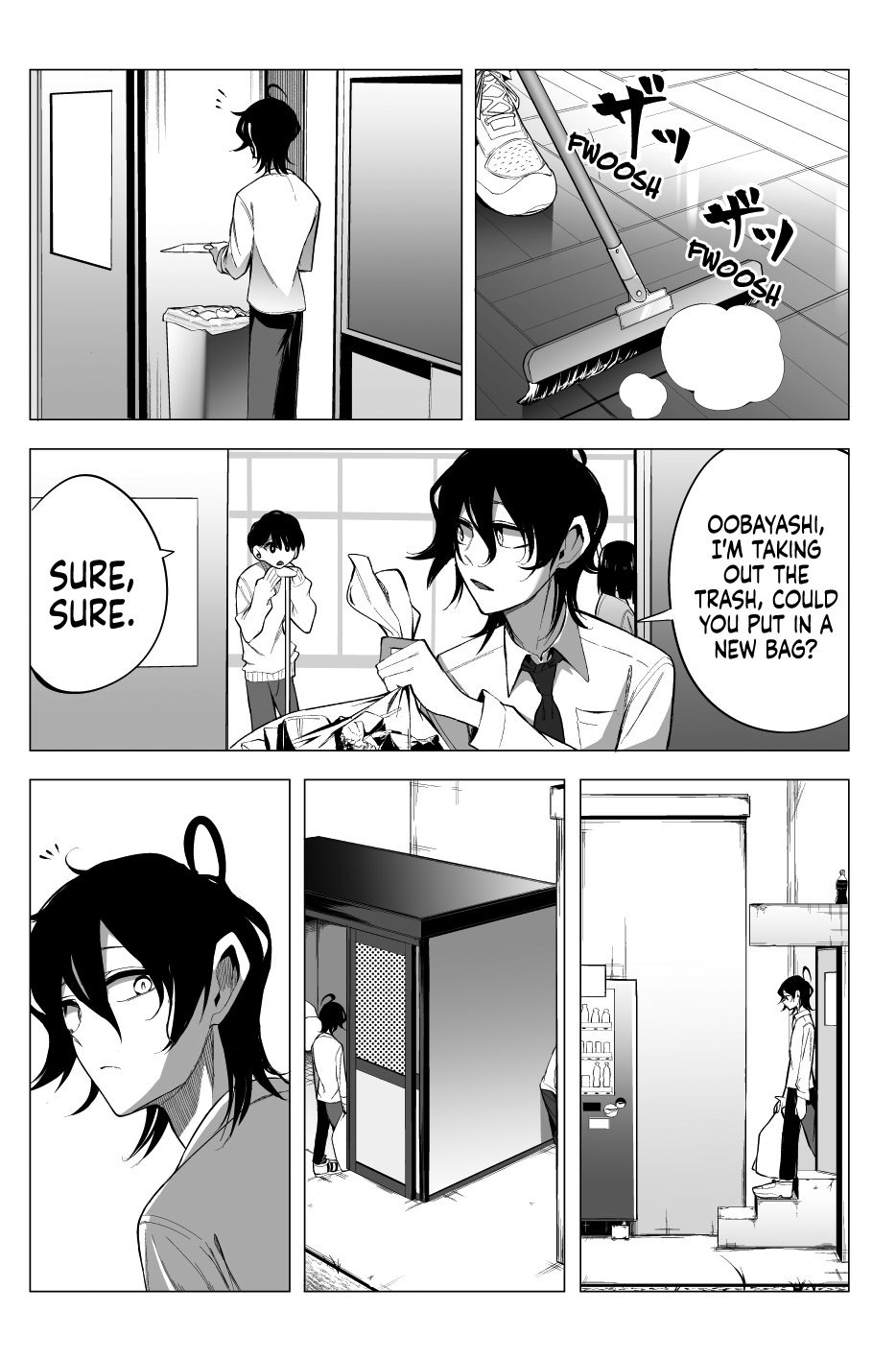 Mizuki-Senpai No Koi Uranai chapter 15 - page 1