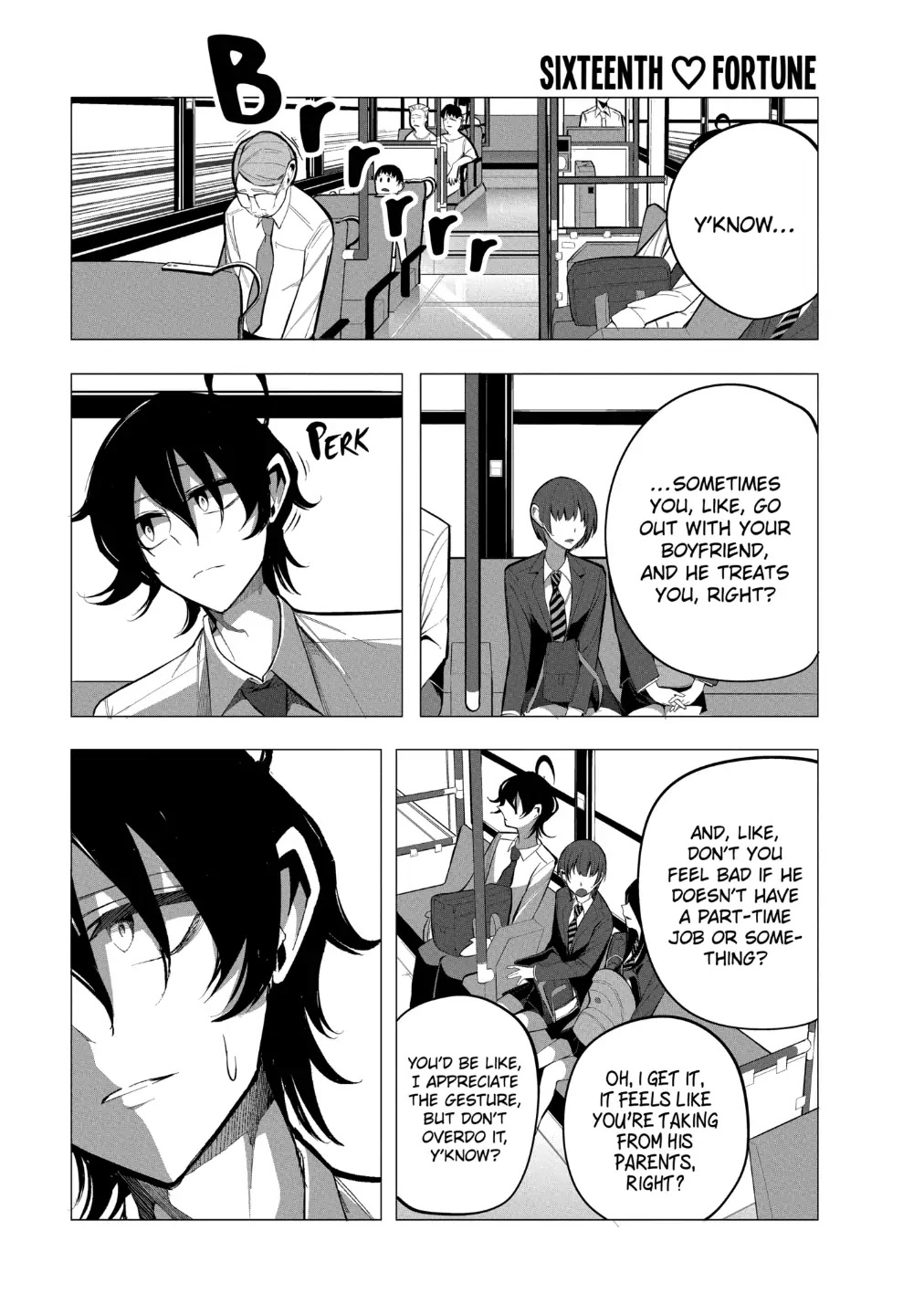 Mizuki-Senpai No Koi Uranai chapter 16 - page 1