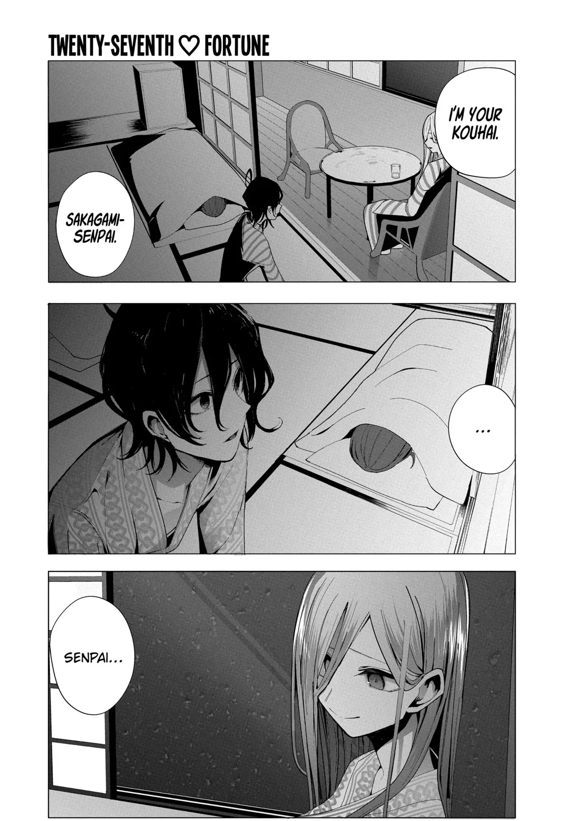 Mizuki-Senpai No Koi Uranai chapter 27 - page 1