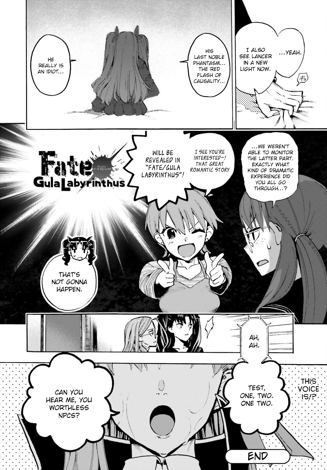 Fate/Extra CCC - Foxtail chapter 78 - page 8