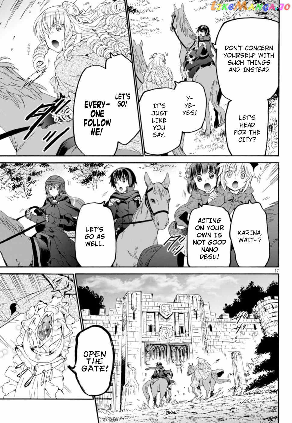 Death March Kara Hajimaru Isekai Kyousoukyoku chapter 57 - page 17