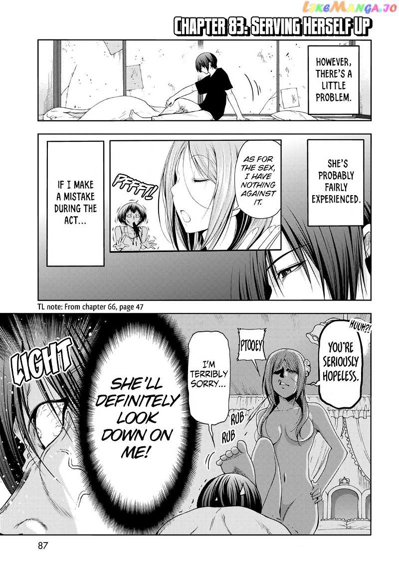 Grand Blue chapter 83 - page 4