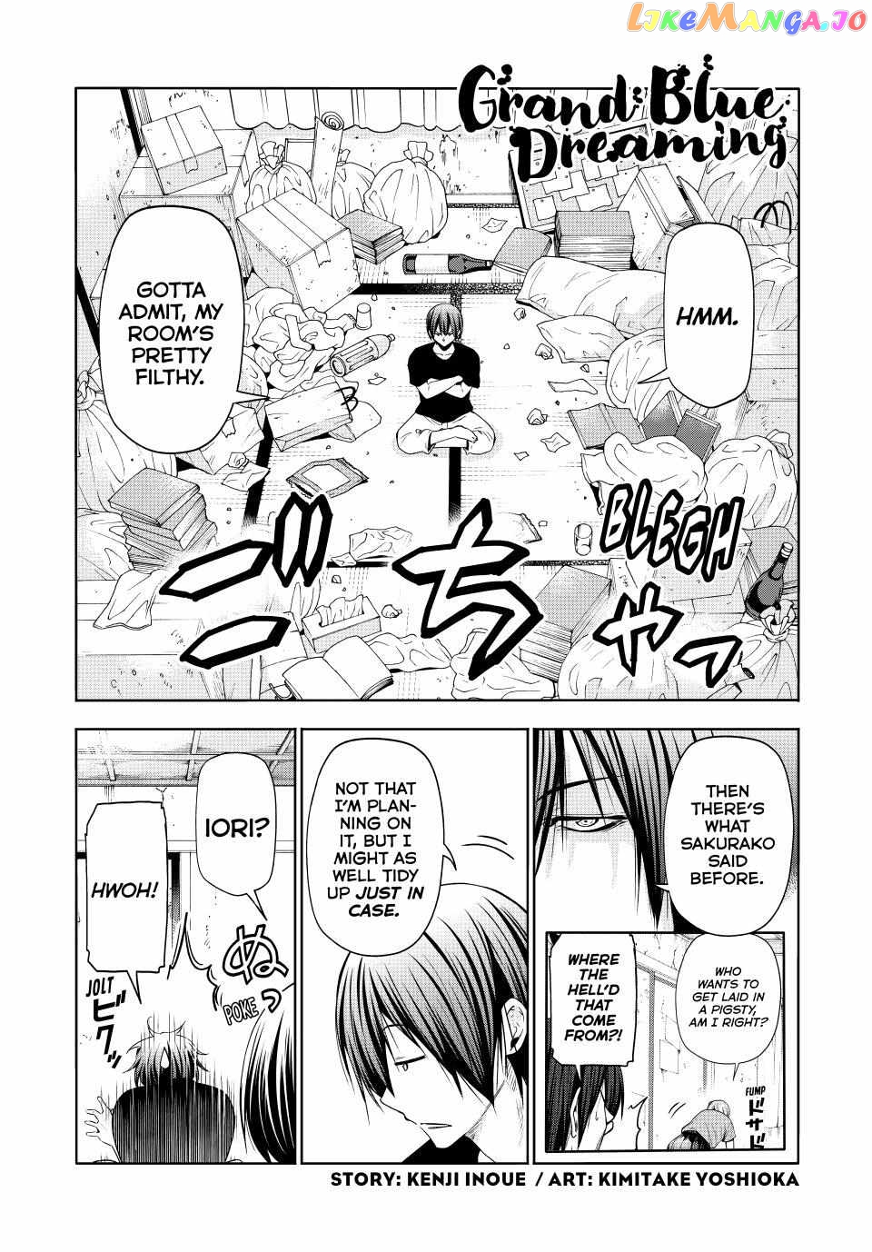 Grand Blue chapter 84 - page 2