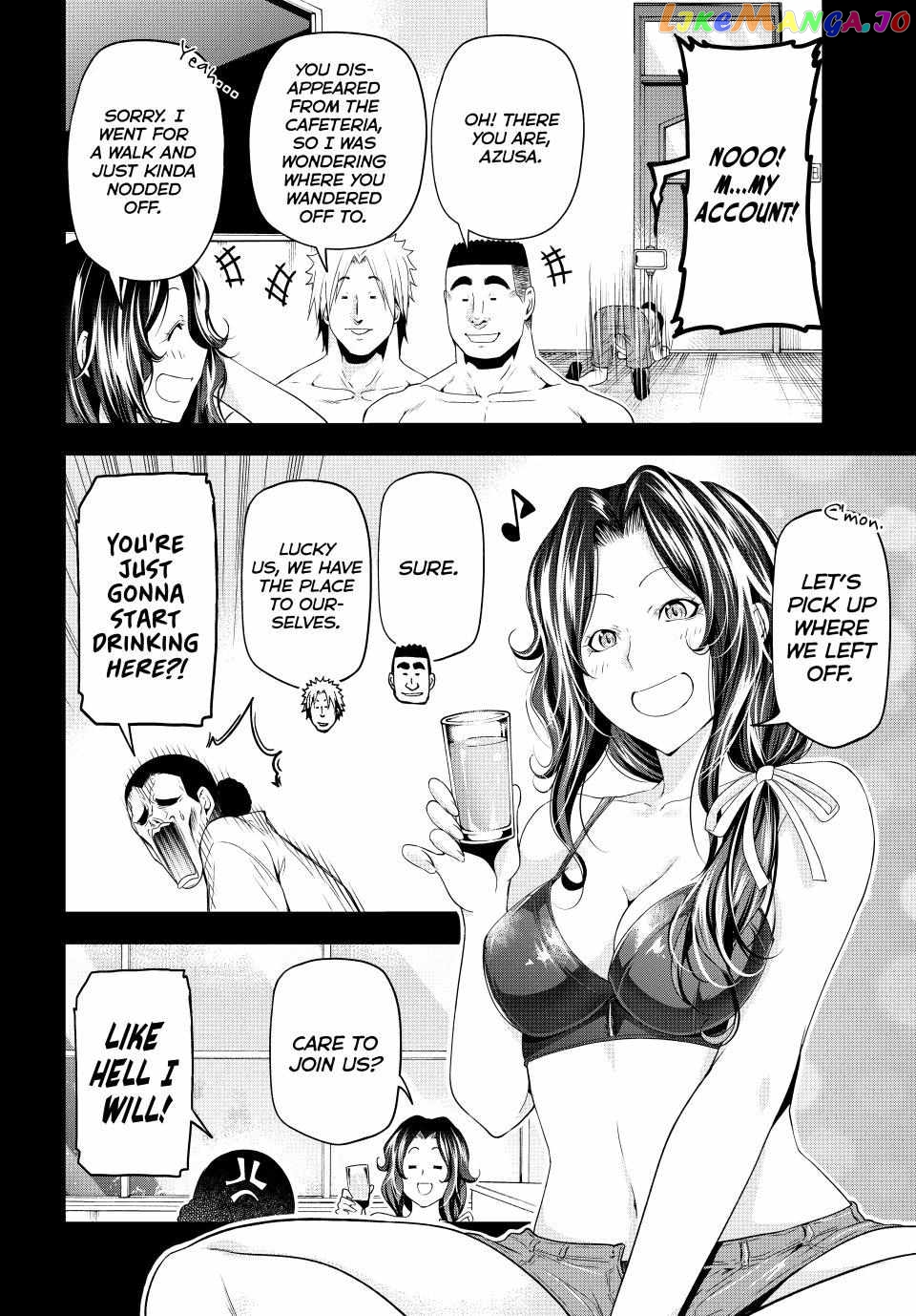 Grand Blue chapter 84 - page 34