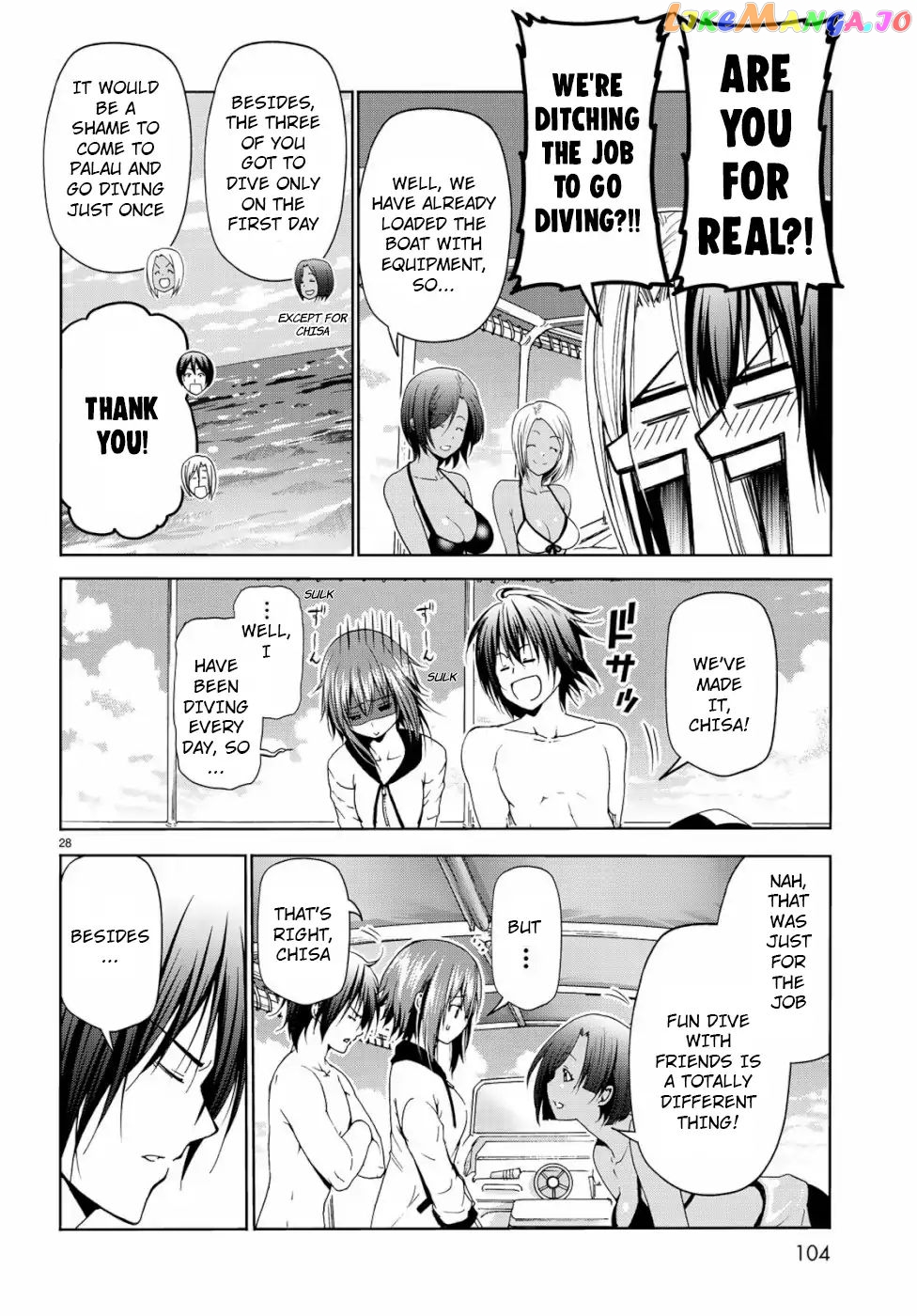 Grand Blue chapter 56 - page 28