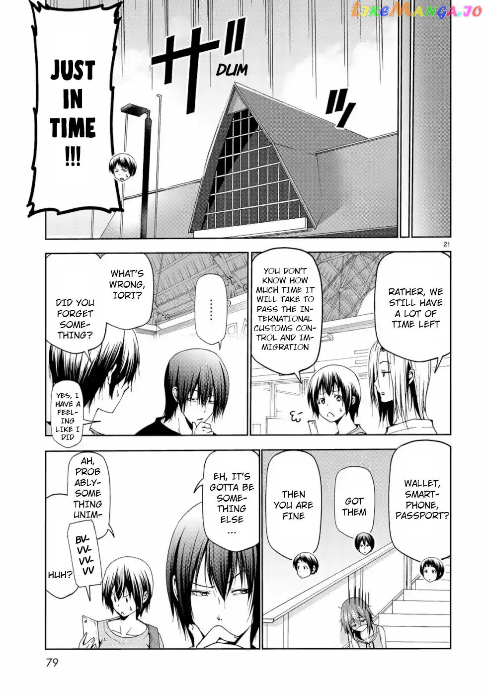 Grand Blue chapter 57 - page 21