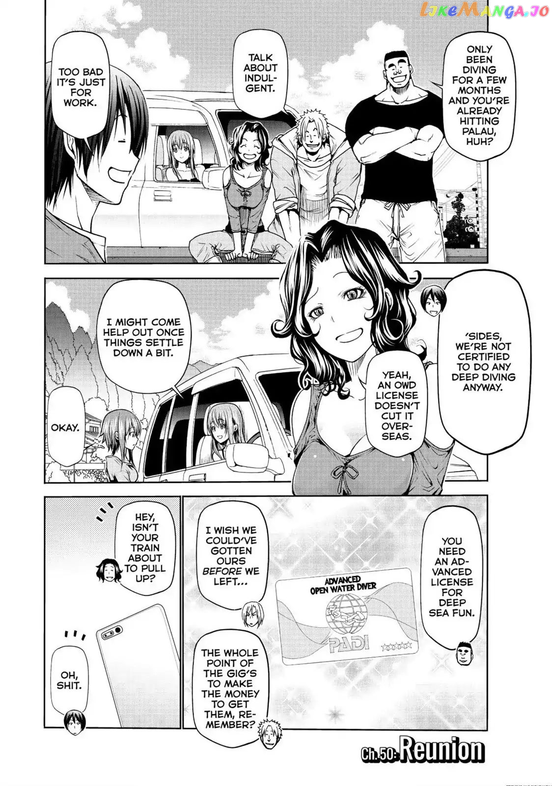 Grand Blue chapter 50 - page 3