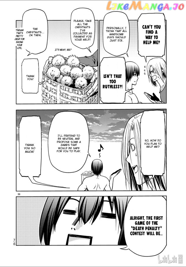 Grand Blue chapter 60 - page 36