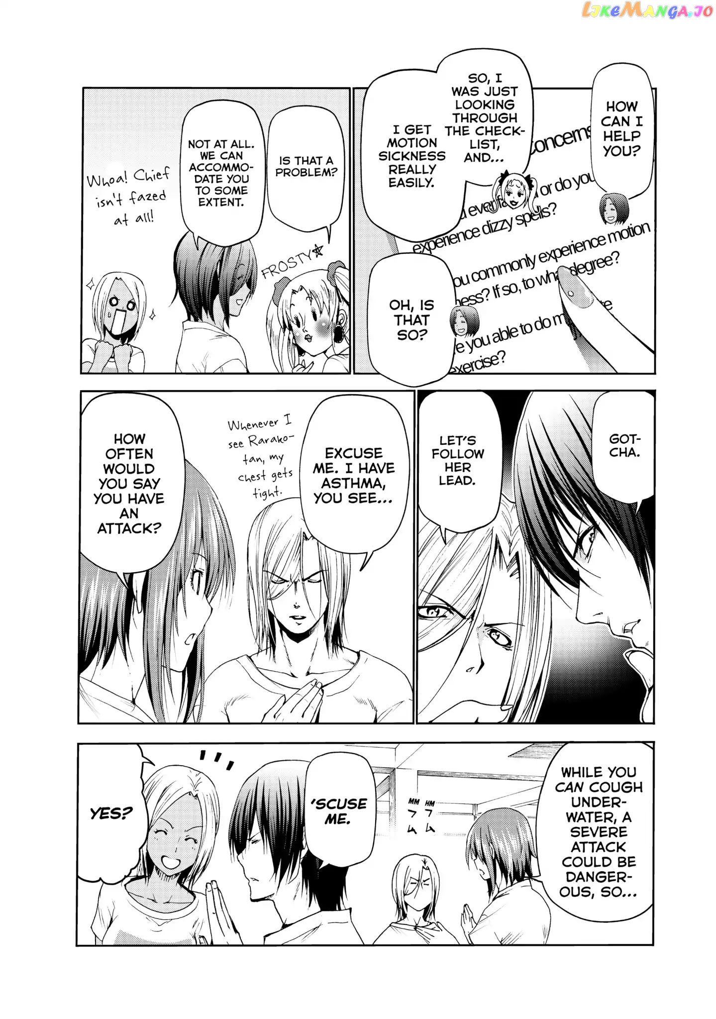 Grand Blue chapter 51 - page 12