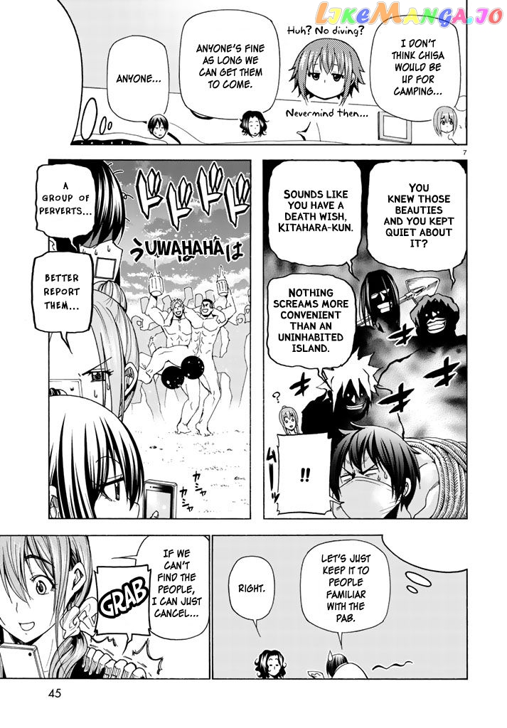 Grand Blue chapter 41.1 - page 7