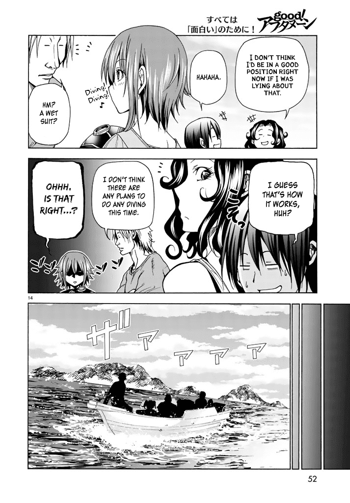 Grand Blue chapter 41.2 - page 14