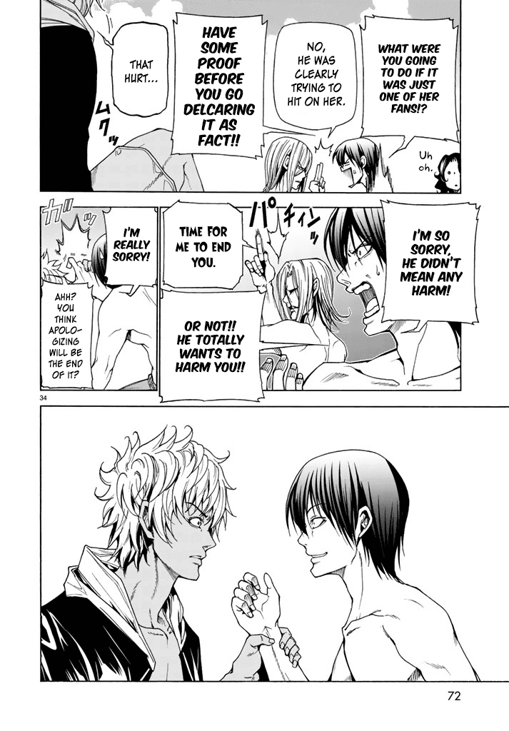 Grand Blue chapter 41.2 - page 34