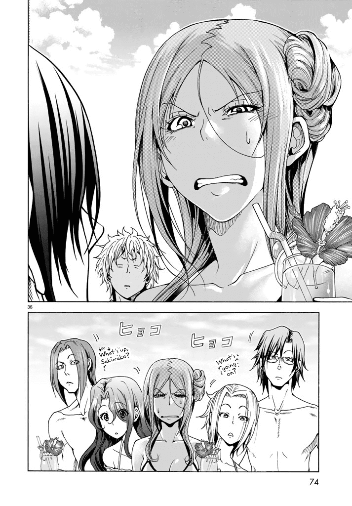 Grand Blue chapter 41.2 - page 36