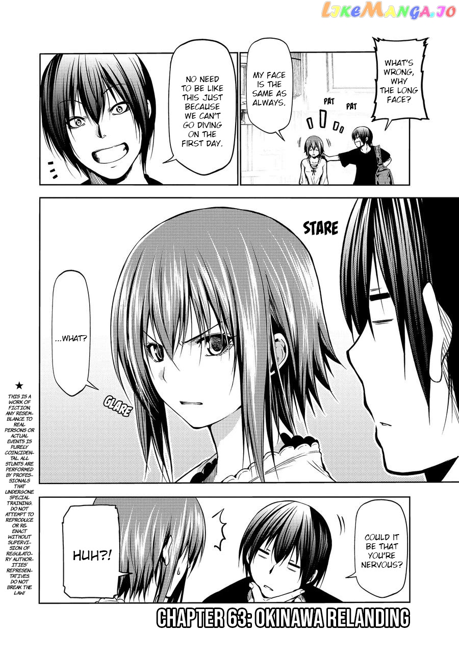 Grand Blue chapter 63 - page 2