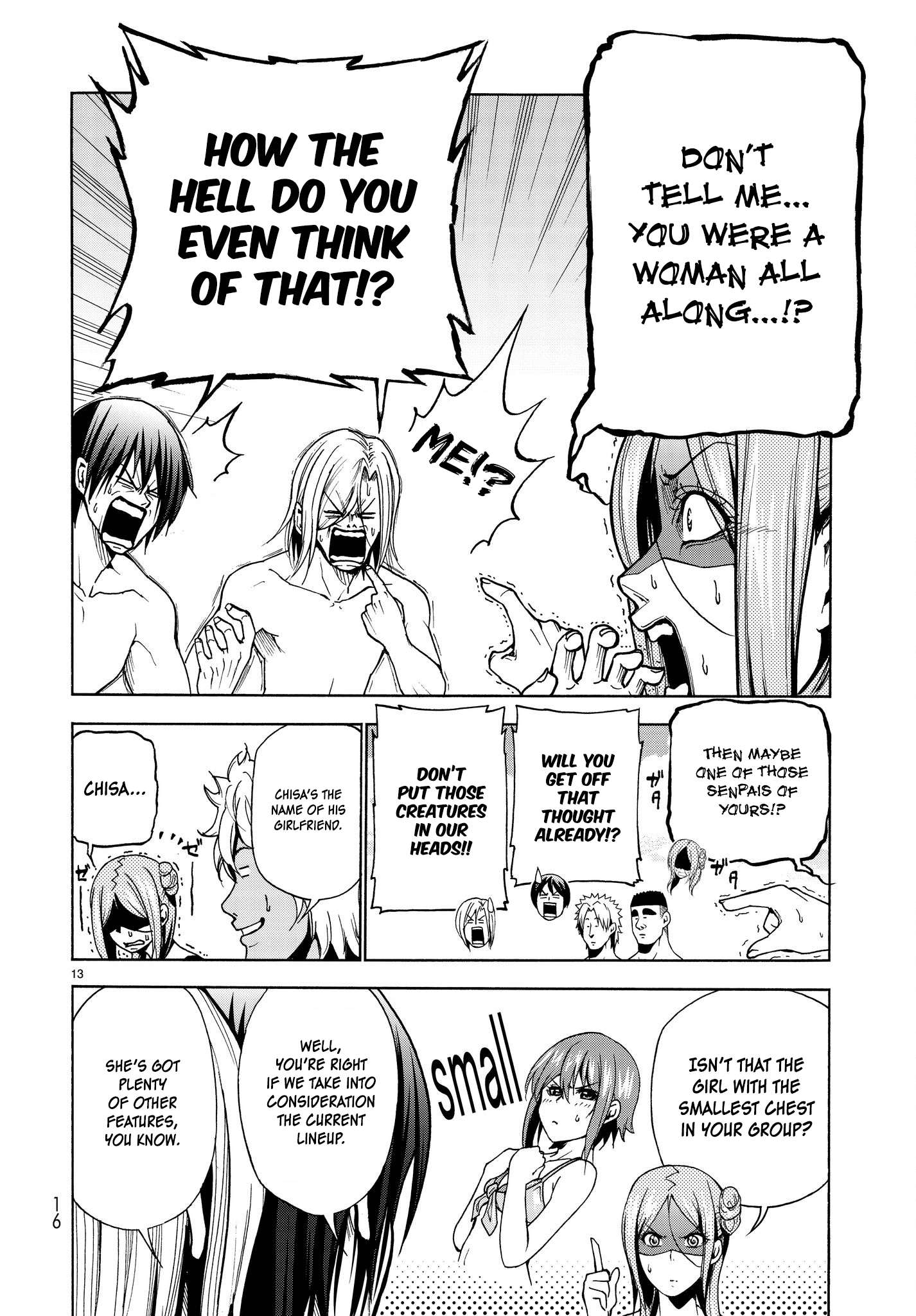 Grand Blue chapter 42 - page 14