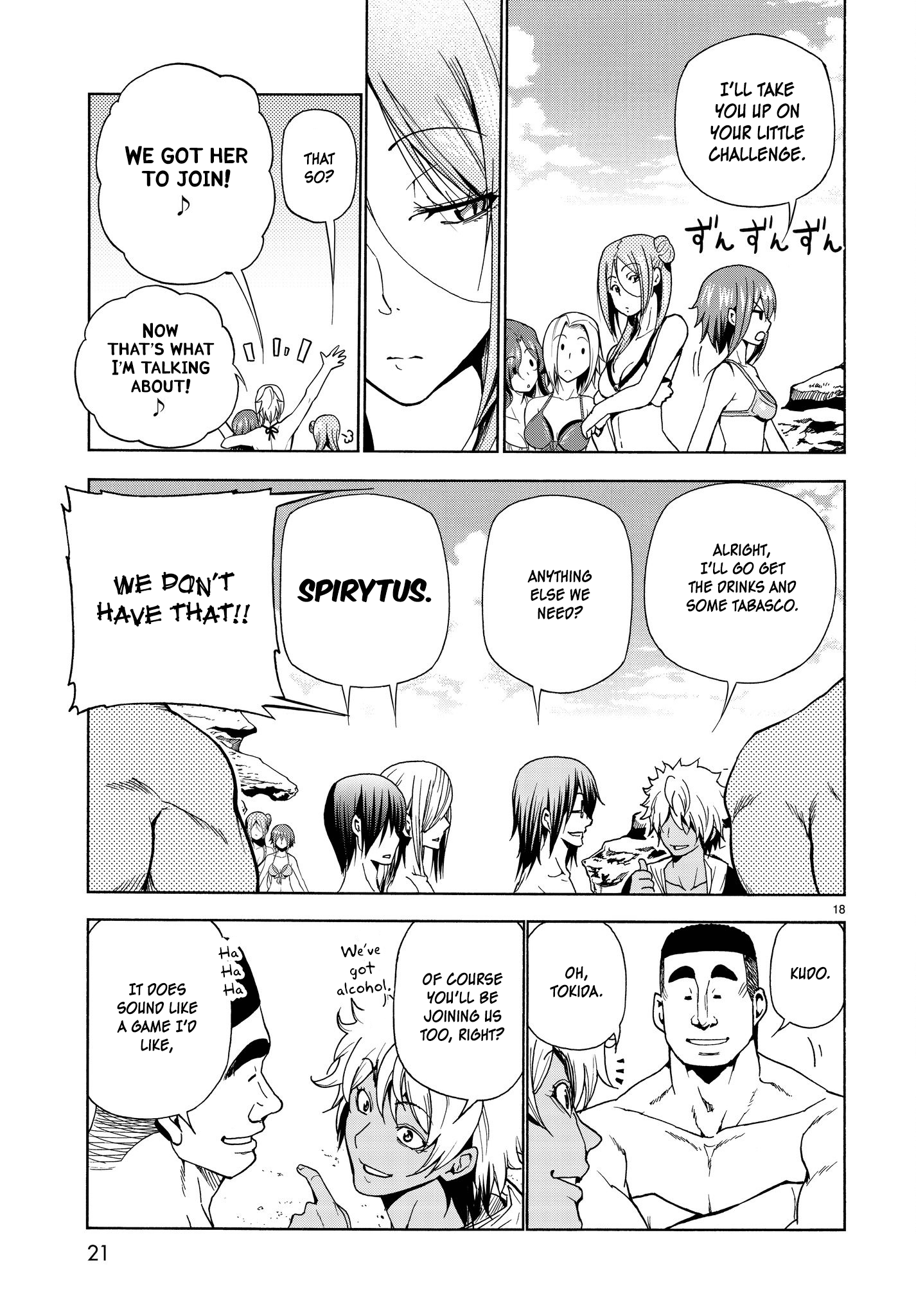 Grand Blue chapter 42 - page 19