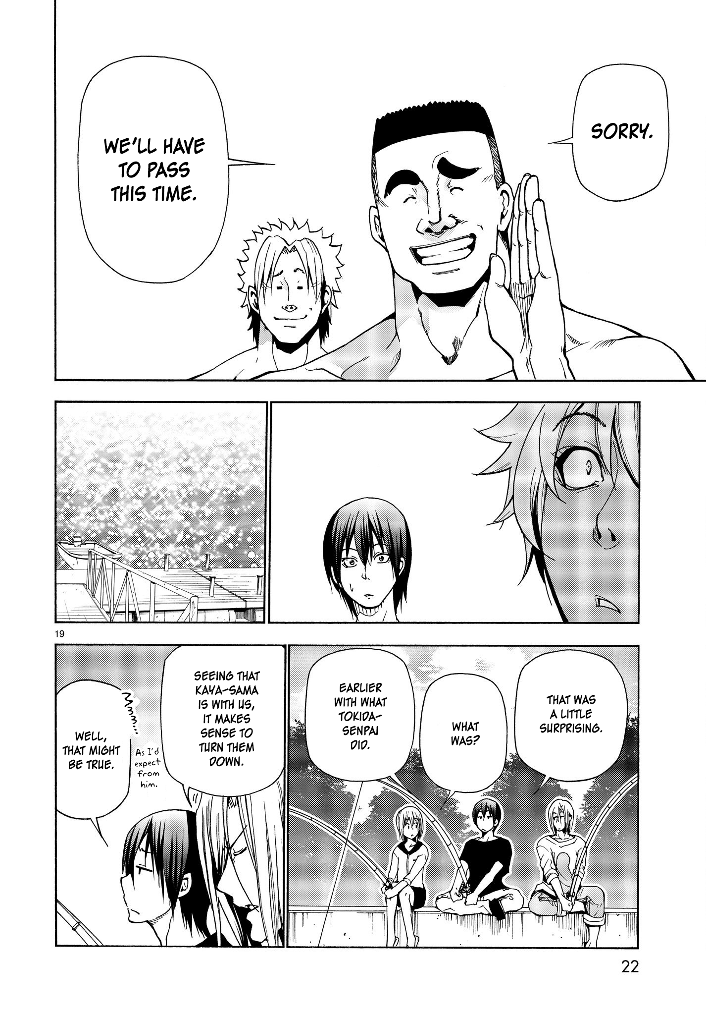 Grand Blue chapter 42 - page 20
