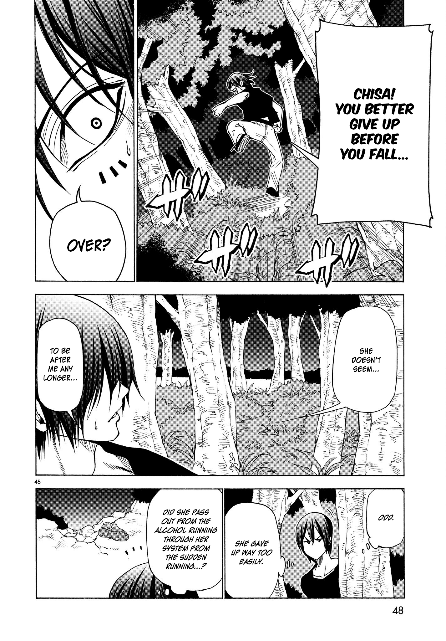 Grand Blue chapter 42 - page 46