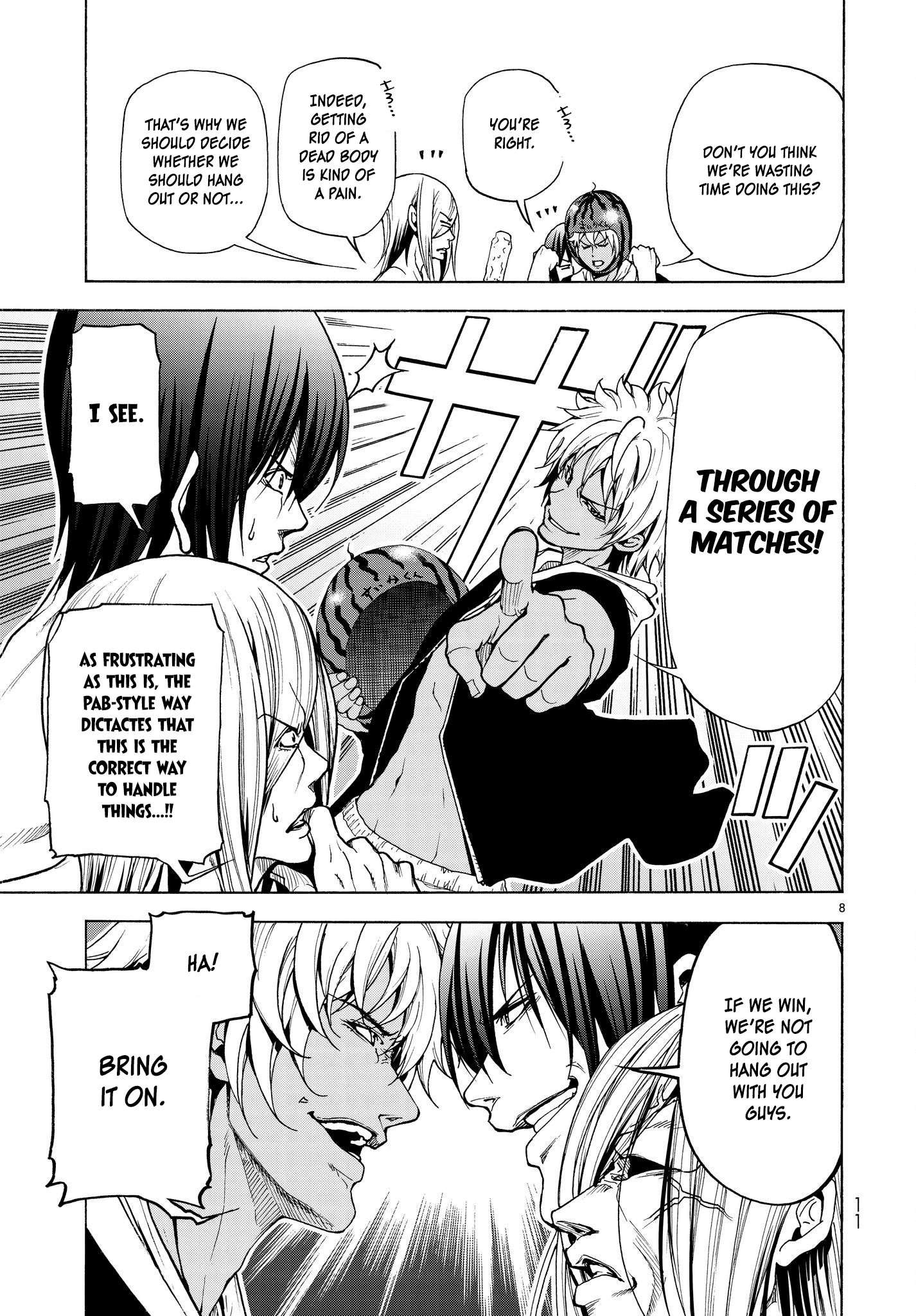 Grand Blue chapter 42 - page 9