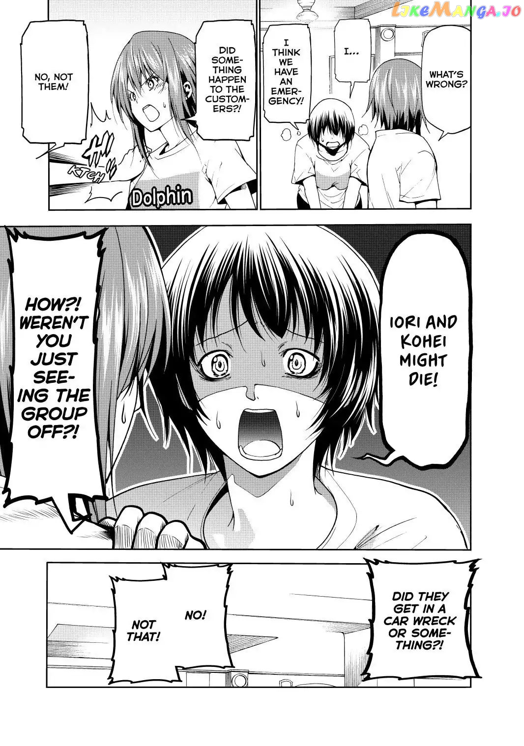 Grand Blue chapter 55 - page 7