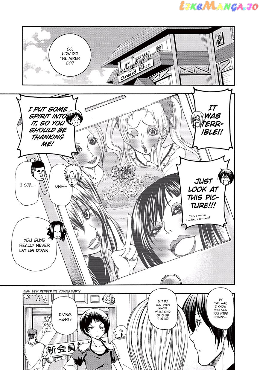 Grand Blue chapter 11 - page 3