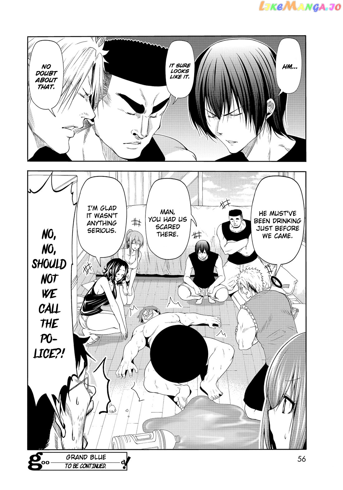 Grand Blue chapter 77.5 - page 21